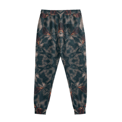 Vintage Kaleidoscope Print Sweatpants