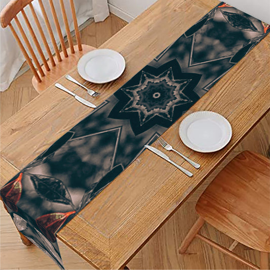 Vintage Kaleidoscope Print Table Runner