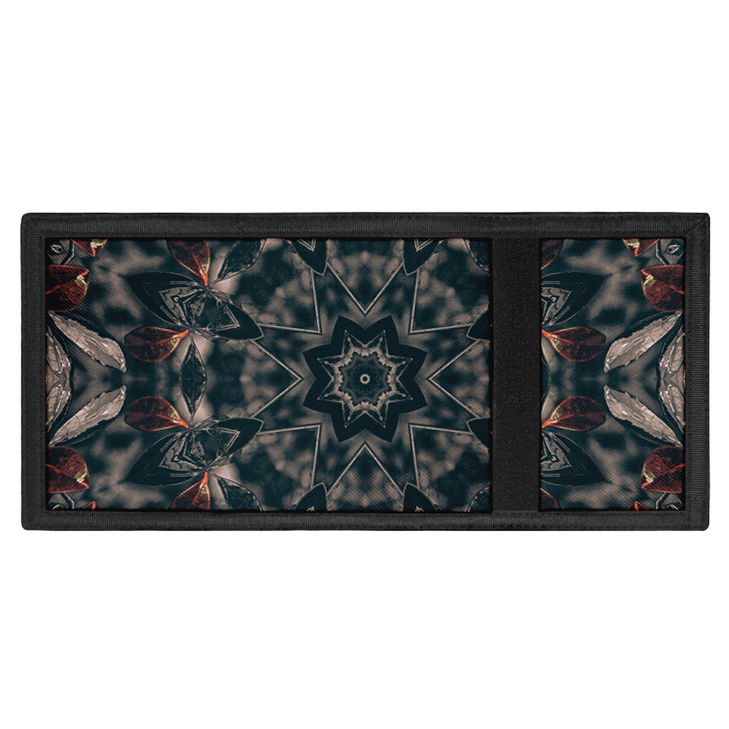 Vintage Kaleidoscope Print Trifold Wallet