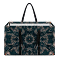 Vintage Kaleidoscope Print Utility Tote Bag