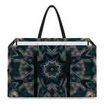 Vintage Kaleidoscope Print Utility Tote Bag