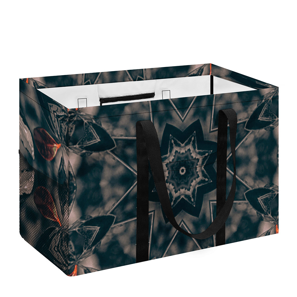 Vintage Kaleidoscope Print Utility Tote Bag