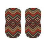 Vintage Knitted Pattern Print Bar Stool Covers