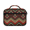 Vintage Knitted Pattern Print Briefcase Bible Bag