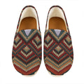 Vintage Knitted Pattern Print Casual Shoes