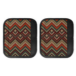 Vintage Knitted Pattern Print Handle Covers