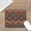 Vintage Knitted Pattern Print Mouse Pad