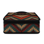 Vintage Knitted Pattern Print Small Lunch Bag