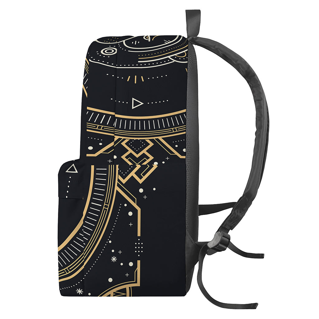 Vintage Leo Zodiac Sign Print Backpack