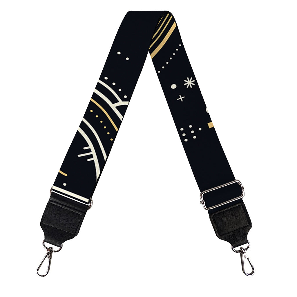 Vintage Leo Zodiac Sign Print Bag Strap