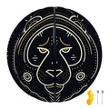 Vintage Leo Zodiac Sign Print Basketball