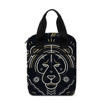 Vintage Leo Zodiac Sign Print Bible Tote Bag
