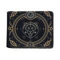 Vintage Leo Zodiac Sign Print Bifold Wallet