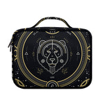 Vintage Leo Zodiac Sign Print Briefcase Bible Bag