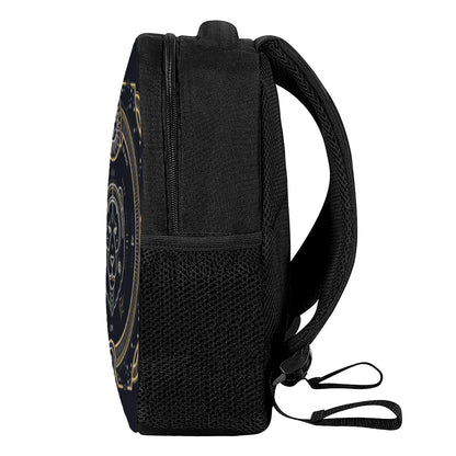 Vintage Leo Zodiac Sign Print Casual Backpack