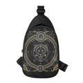 Vintage Leo Zodiac Sign Print Sling Bag