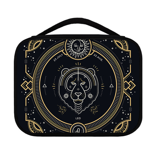 Vintage Leo Zodiac Sign Print Classic Bible Case