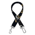 Vintage Leo Zodiac Sign Print Dog Seat Belt
