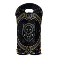 Vintage Leo Zodiac Sign Print Double Neoprene Wine Tote