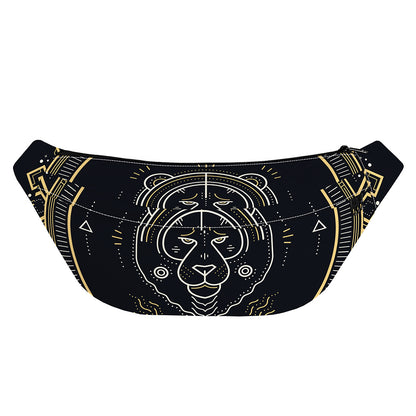 Vintage Leo Zodiac Sign Print Fanny Pack
