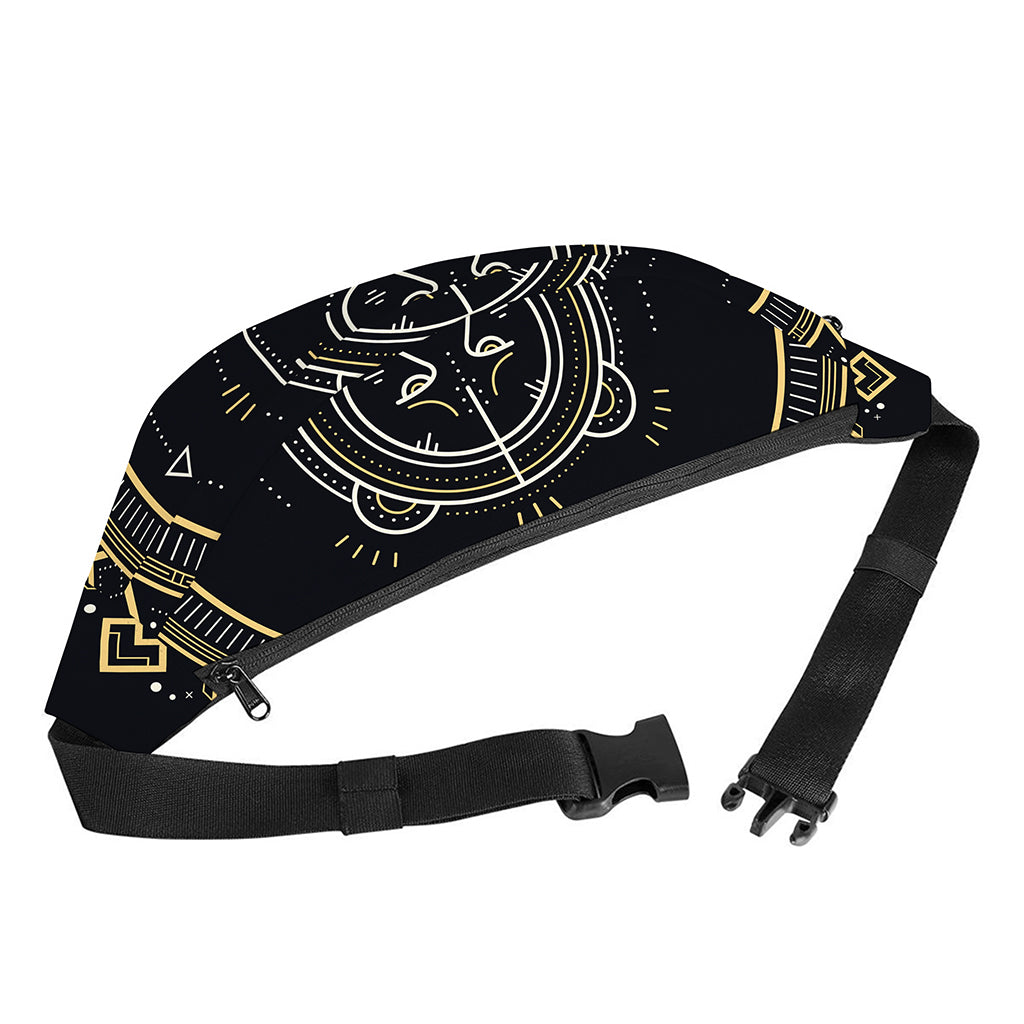 Vintage Leo Zodiac Sign Print Fanny Pack