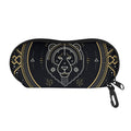 Vintage Leo Zodiac Sign Print Glasses Case