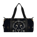 Vintage Leo Zodiac Sign Print Gym Bag