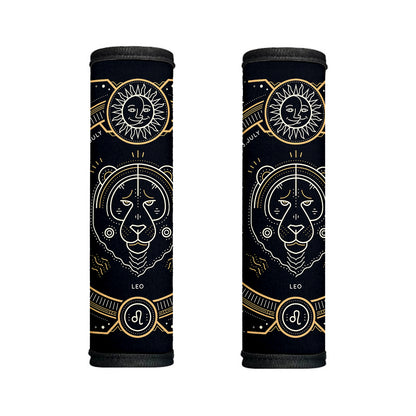 Vintage Leo Zodiac Sign Print Handle Covers