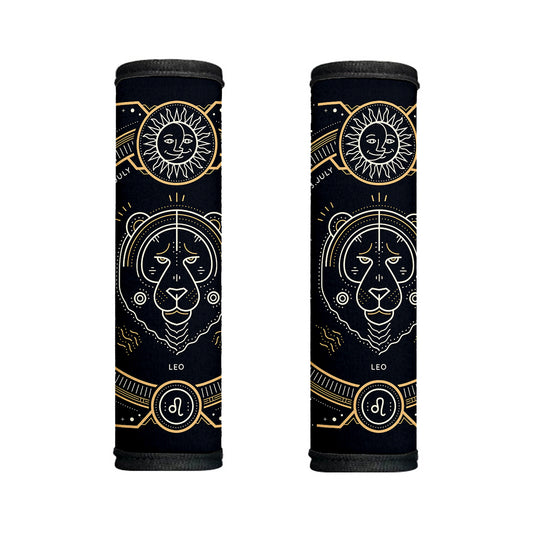 Vintage Leo Zodiac Sign Print Handle Covers