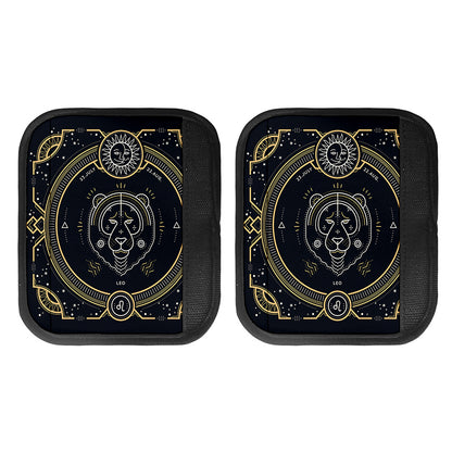 Vintage Leo Zodiac Sign Print Handle Covers