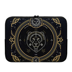Vintage Leo Zodiac Sign Print Laptop Sleeve