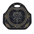 Vintage Leo Zodiac Sign Print Neoprene Lunch Bag