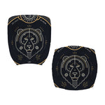 Vintage Leo Zodiac Sign Print Office Chair Cover
