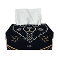 Vintage Leo Zodiac Sign Print Rectangle Tissue Box Cover