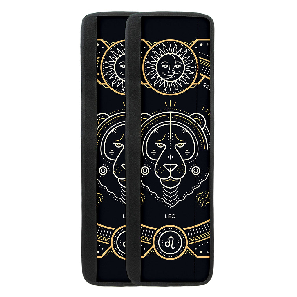 Vintage Leo Zodiac Sign Print Refrigerator Handle Covers