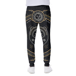 Vintage Leo Zodiac Sign Print Scuba Joggers