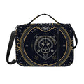 Vintage Leo Zodiac Sign Print Shoulder Strap Bible Bag
