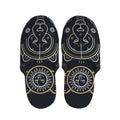 Vintage Leo Zodiac Sign Print Slippers