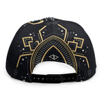 Vintage Leo Zodiac Sign Print Snapback Cap