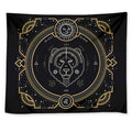 Vintage Leo Zodiac Sign Print Tapestry