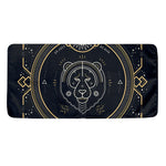 Vintage Leo Zodiac Sign Print Towel