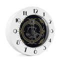 Vintage Libra Zodiac Sign Print Alarm Clock