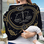 Vintage Libra Zodiac Sign Print Baby Seat Cover