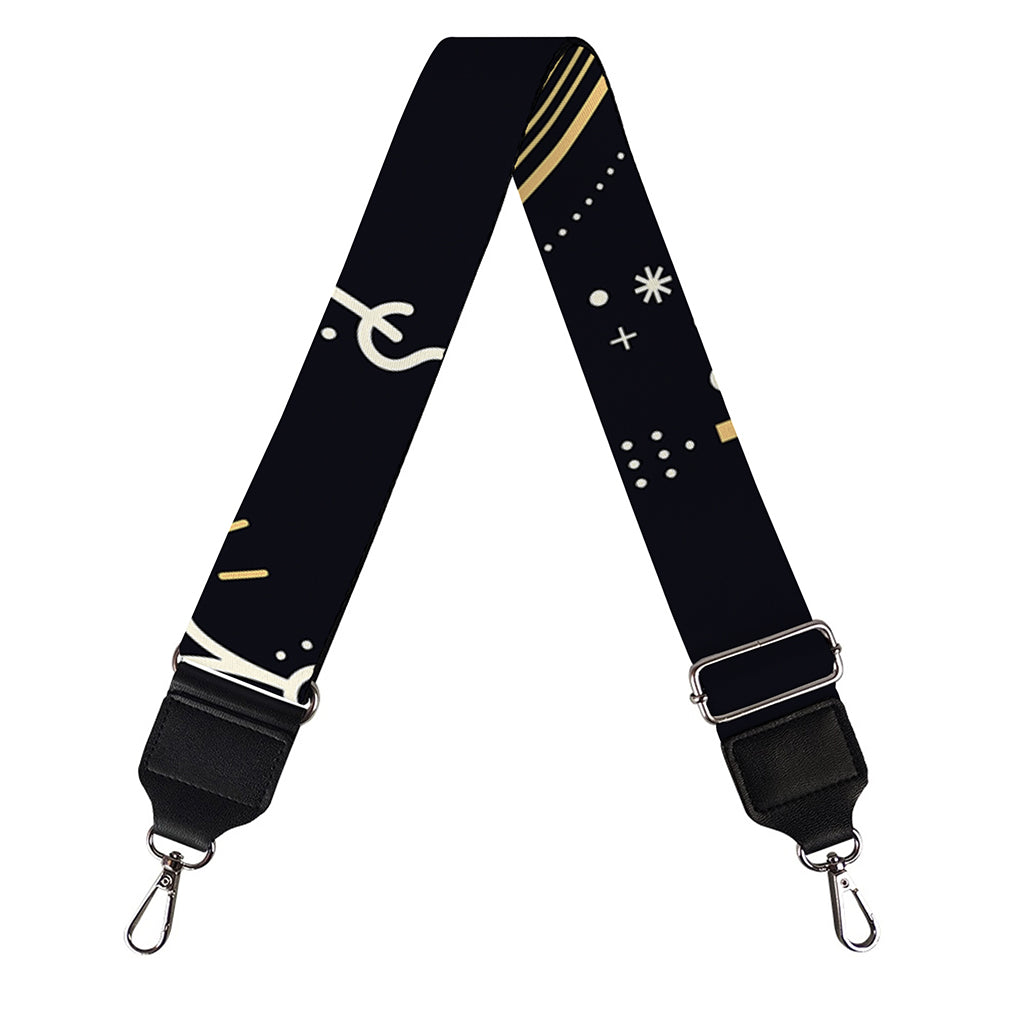 Vintage Libra Zodiac Sign Print Bag Strap
