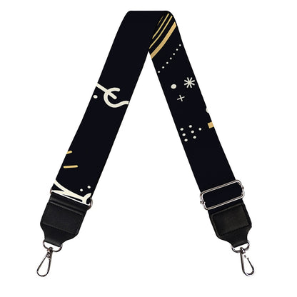 Vintage Libra Zodiac Sign Print Bag Strap