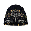 Vintage Libra Zodiac Sign Print Beanie