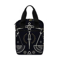 Vintage Libra Zodiac Sign Print Bible Tote Bag