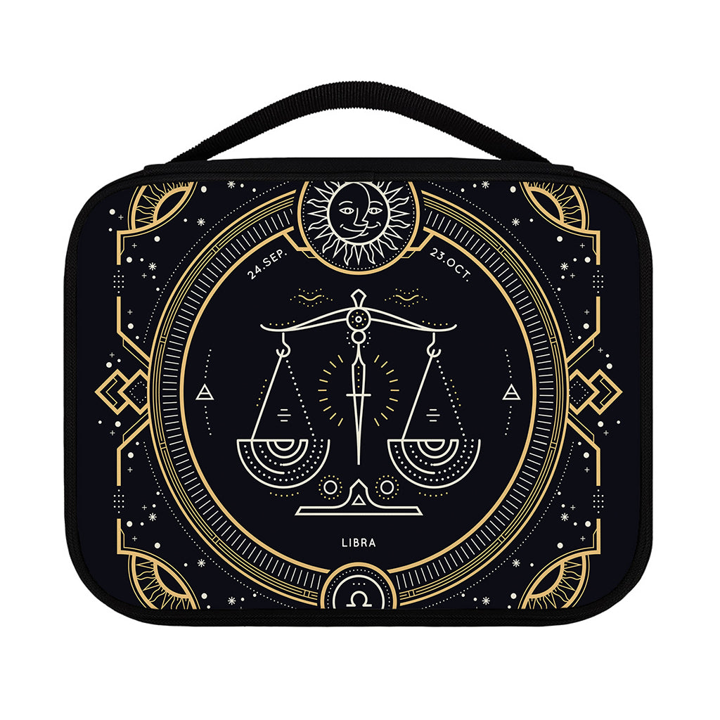 Vintage Libra Zodiac Sign Print Classic Bible Case