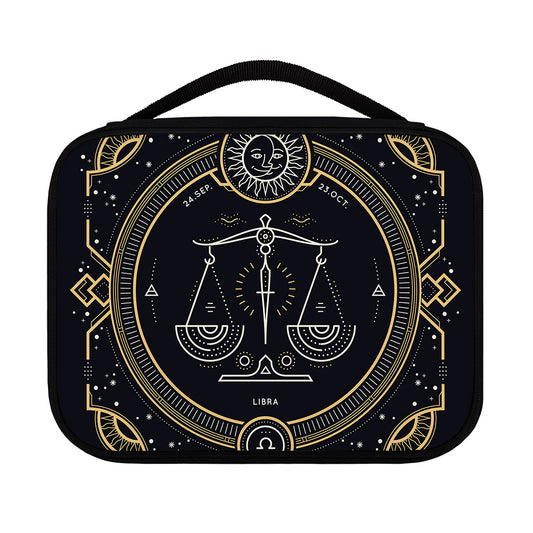 Vintage Libra Zodiac Sign Print Classic Bible Case