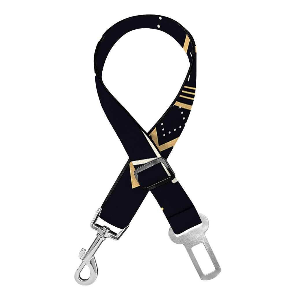 Vintage Libra Zodiac Sign Print Dog Seat Belt